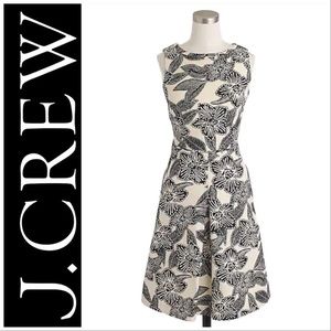 J. Crew Polynesian Dress with Cutout Back 🌺